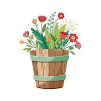 Flowerpot Houseplant Illustration vector