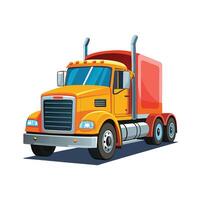 Realistic Truck Illustration vector
