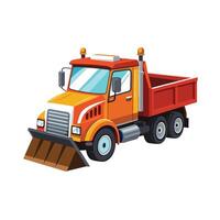 Realistic Truck Illustration vector