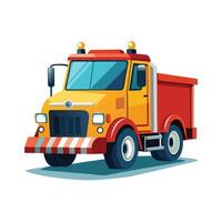 Realistic Truck Illustration vector