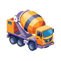 Realistic Truck Illustration vector