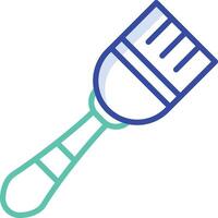brush outline color illustration vector