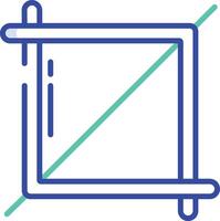 crop outline color illustration vector