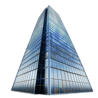 Office building on Transparent background AI-Generative png
