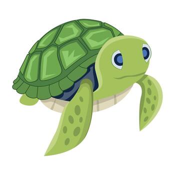 Webturtle, tortoise, chelonian, loggerhead, leatherback, specie, aquatic, reptile, creature, flat, , icon, vector