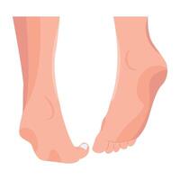 WebBeautiful soft feet flat style icon vector