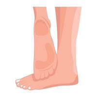 WebFemale feet icon designed in flat style vector