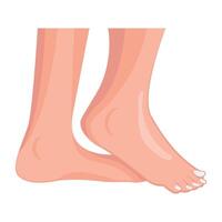 WebSoft feet icon designed in flat style vector