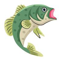 WebA flat icon showing grouper fish vector