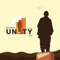 National Unity Day Design Template vector