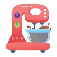 A mixer icon designed in a flat style vector
