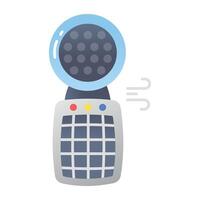 An air purifier flat icon vector
