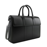 lack briefcase on transparent background Generative-AI png