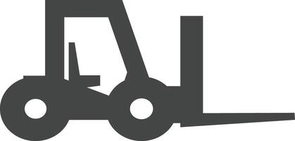 cargo loader design monochromatic design vector