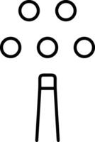 Ball icon symbol image vector