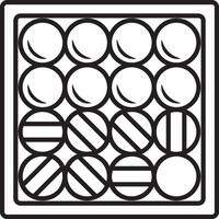 Ball icon symbol image vector