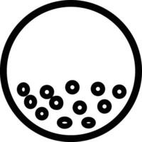 Ball icon symbol image vector