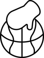 Ball icon symbol image vector