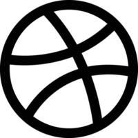 Ball icon symbol image vector