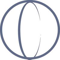 Ball icon symbol image vector