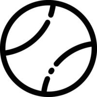 pelota icono símbolo imagen vector