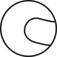 Ball icon symbol image vector