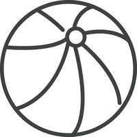Ball icon symbol image vector