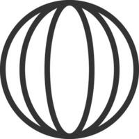 Ball icon symbol image vector