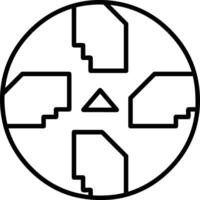 Ball icon symbol image vector