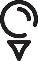 Ball icon symbol image vector