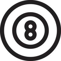 Ball icon symbol image vector