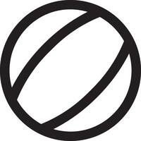 Ball icon symbol image vector