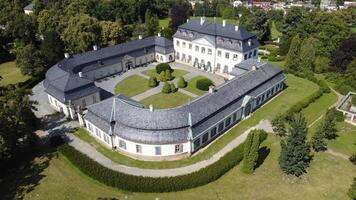 Namest na Hane, Czechia, 2024 - Chateau Namest na Hane was built in the 18th century in modern classical style early Baroque. photo