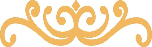 Floral Dividers Element with Simple Design. Design Element for Decoration. vector