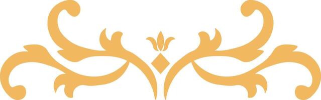 Floral Dividers Element with Simple Design. Design Element for Decoration. vector