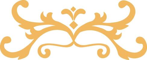 Floral Dividers Element with Simple Design. Design Element for Decoration. vector
