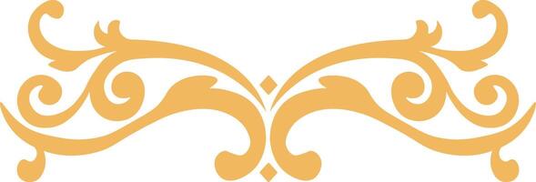 Floral Dividers Element with Simple Design. Design Element for Decoration. vector