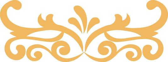 Floral Dividers Element with Simple Design. Design Element for Decoration. vector