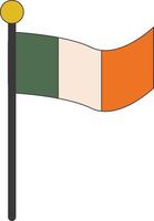 Happy Saint Patrick's Day Illustration with Cartoon Style vector