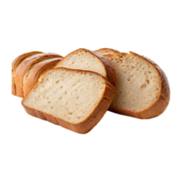 Fresh Slices Isolated Bread Art isolated on a transparent background png