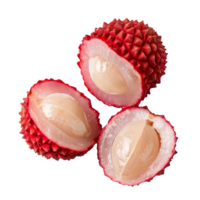 Sliced Lychee transparent background png