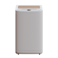 Top Loading Washing Machine 3D Render Illustration png
