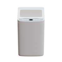 Top Loading Washing Machine 3D Render Illustration png