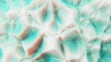 3D animation of abstract background with purple wave field video