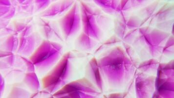 3D animation of abstract background with purple wave field video