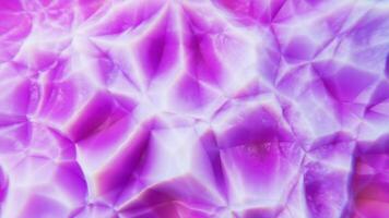 3D animation of abstract background with purple wave field video
