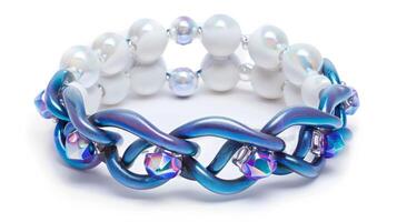 Aurora Ascension Bracelet on a white background photo