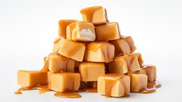 Butterscotch Bliss Bites on a white background photo