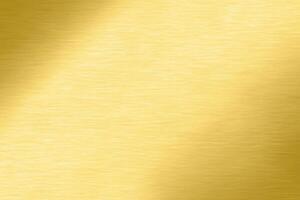 Abstract Shiny Gold Foil Background Texture with Vintage Brass Plate Element photo