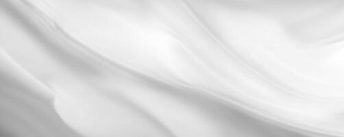 Minimalist White Silk Fabric Texture Background photo
